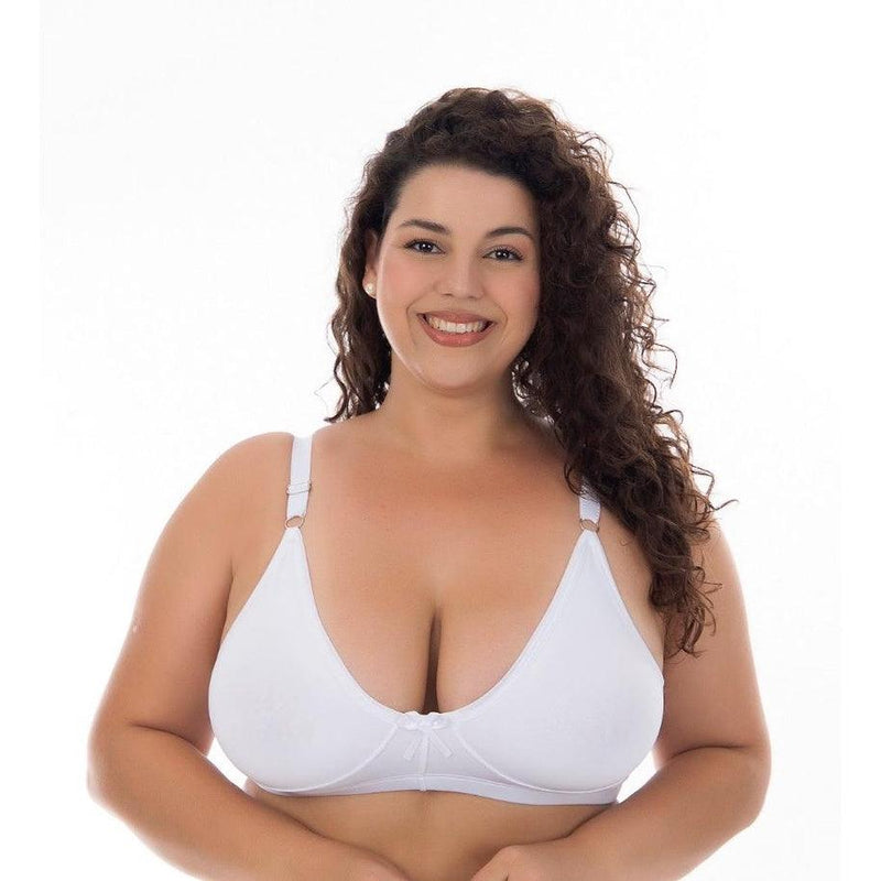 Compre 1 e Leve 2 - Sutiã Reforçado Plus Size Sem Bojo Soutien - Sustentação - VistaShopExpress