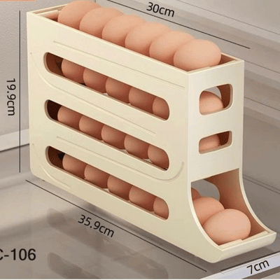 Organizador de Ovos com Design Inteligente