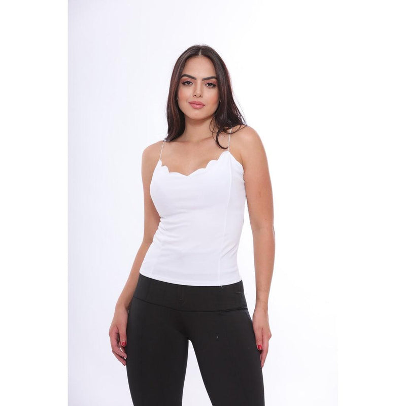 Blusinha Feminina Nuvem Com Bojo Blusa Alcinha - VistaShopExpress