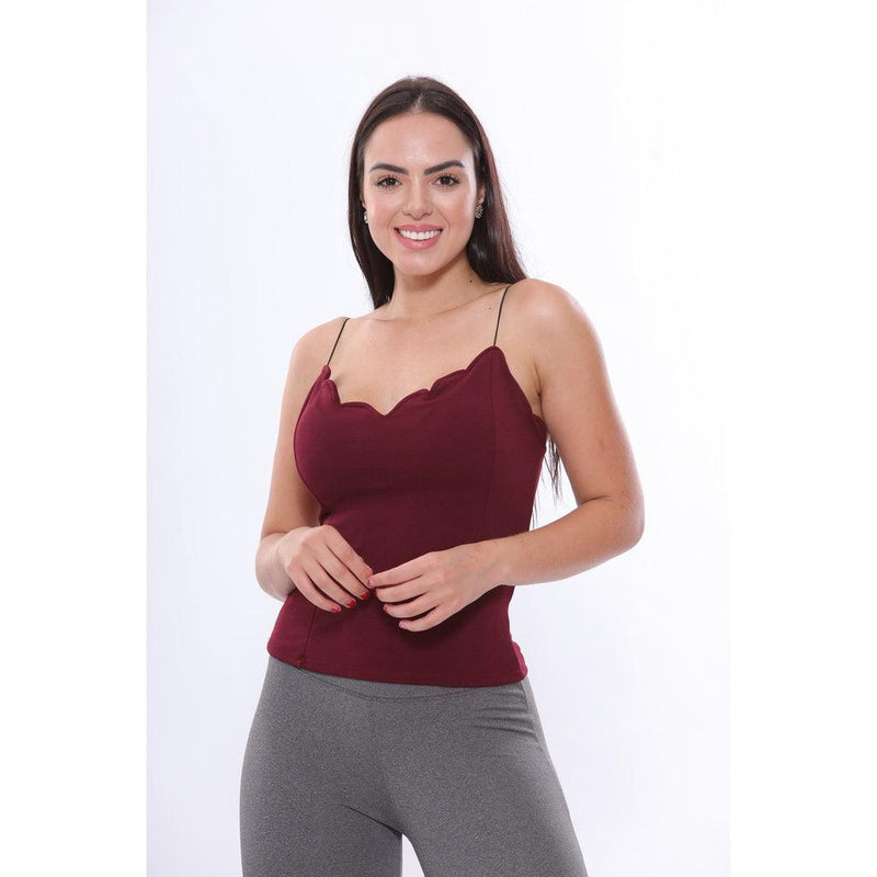 Blusinha Feminina Nuvem Com Bojo Blusa Alcinha - VistaShopExpress