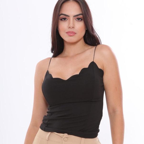 Blusinha Feminina Nuvem Com Bojo Blusa Alcinha - VistaShopExpress