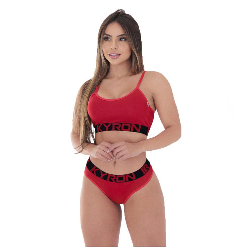 Kit 3 Conjuntos Feminino - Top e Calcinha Lingerie - VistaShopExpress