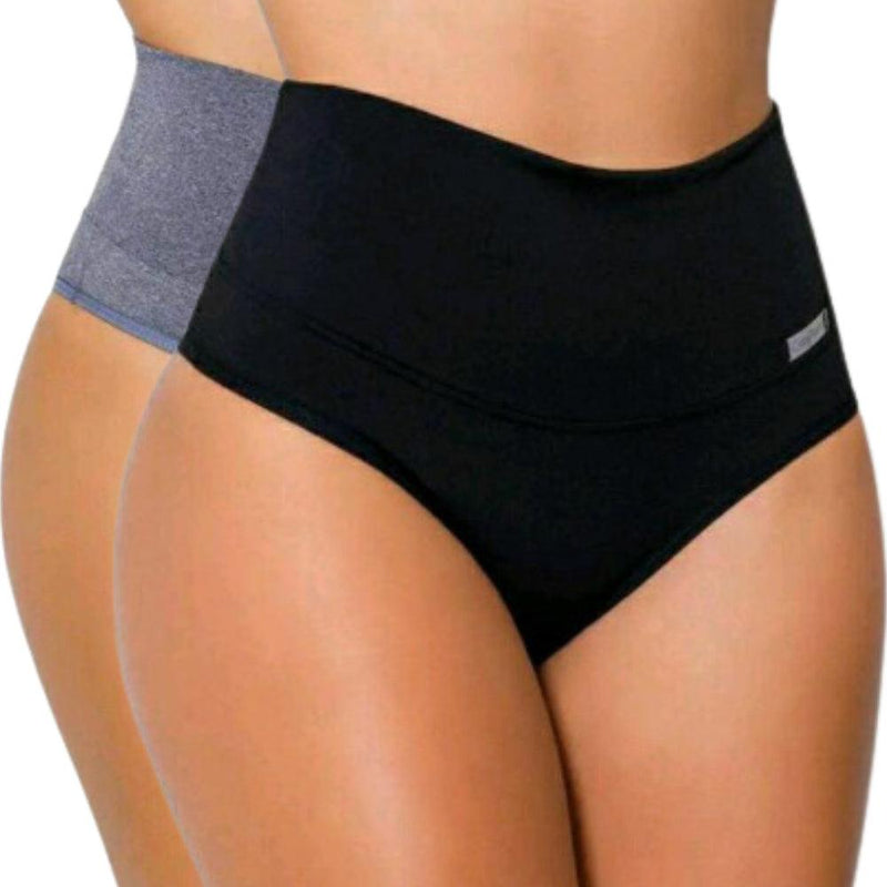 Kit 3 Calcinha Modeladora Suplex Pós Parto Grávida Segura Barriga - VistaShopExpress