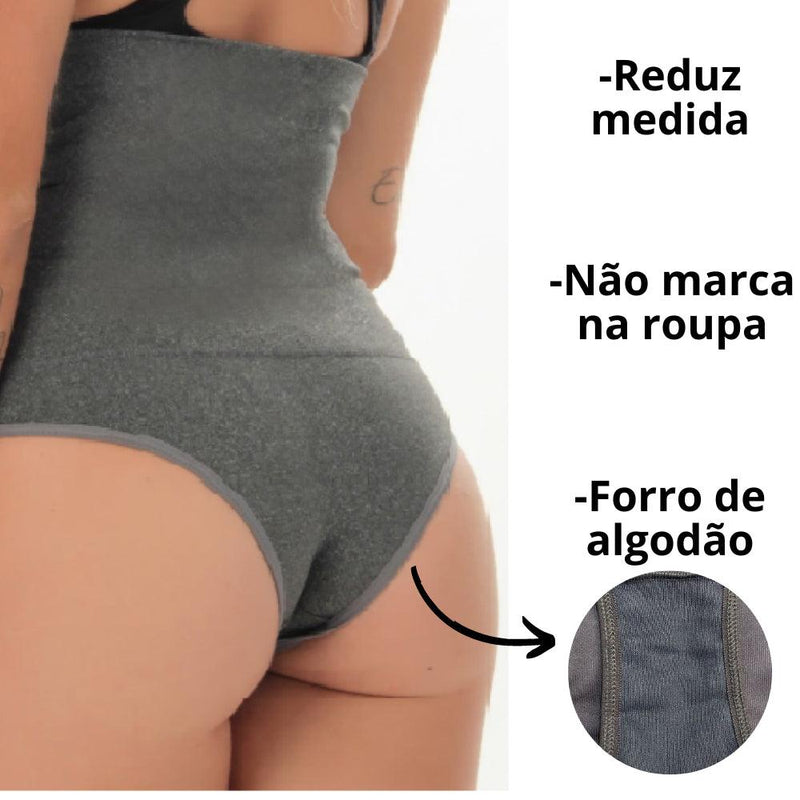 Pague 1 e Leve 2 - Cinta Suplex Calcinha Compressão Modeladora Segura Barriga - VistaShopExpress