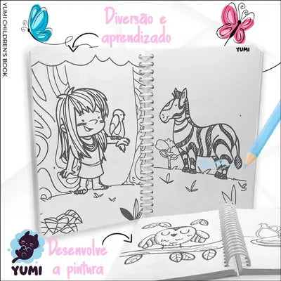 Kit Criativo 365 Desenhos para Meninos e Meninas - Aventuras Diárias para Colorir!