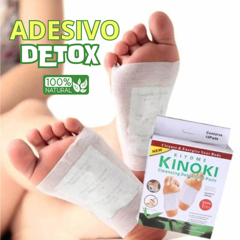 Adesivo Detox para os Pés - Remova Toxinas Naturalmente