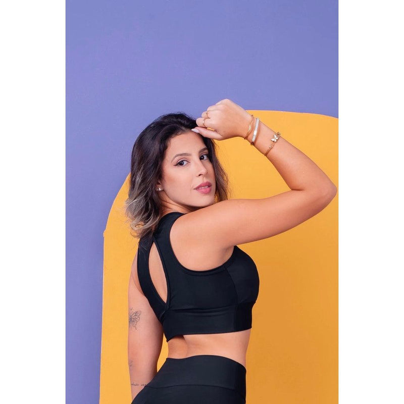 Kit Short-saia + Top Com Bojo Fitness Academia Treino - VistaShopExpress